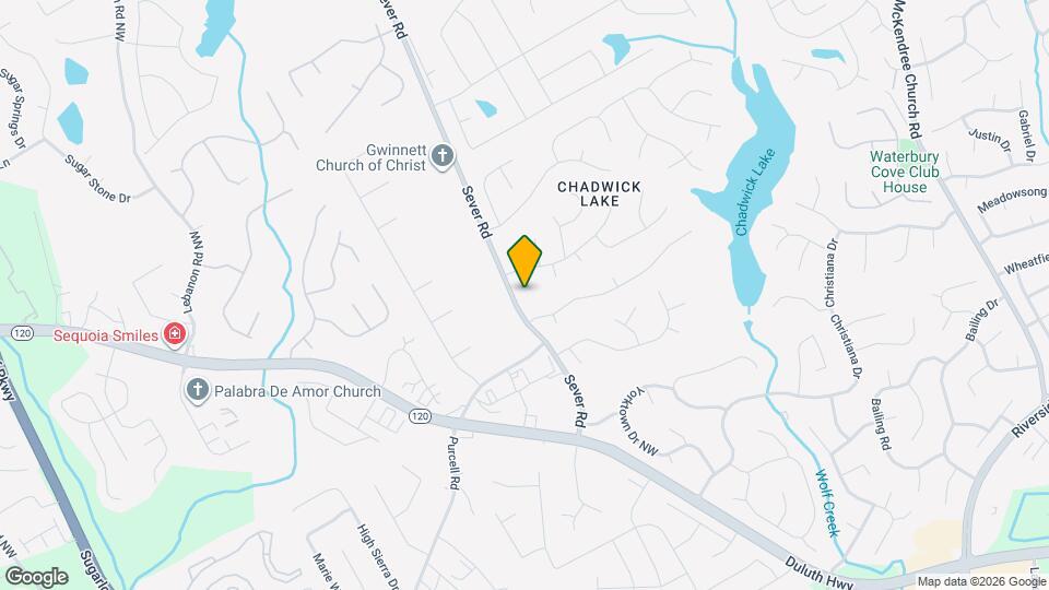 1564 Chadwick Point Ct NW Map and Location Details