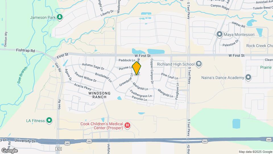 870 Redstem Dr Map and Location Details