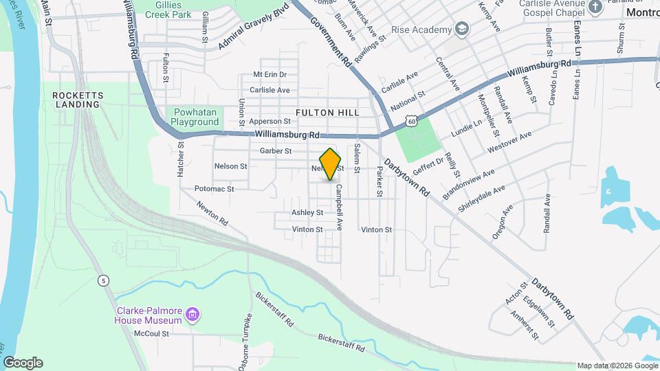 1505 Vista St Map and Location Details