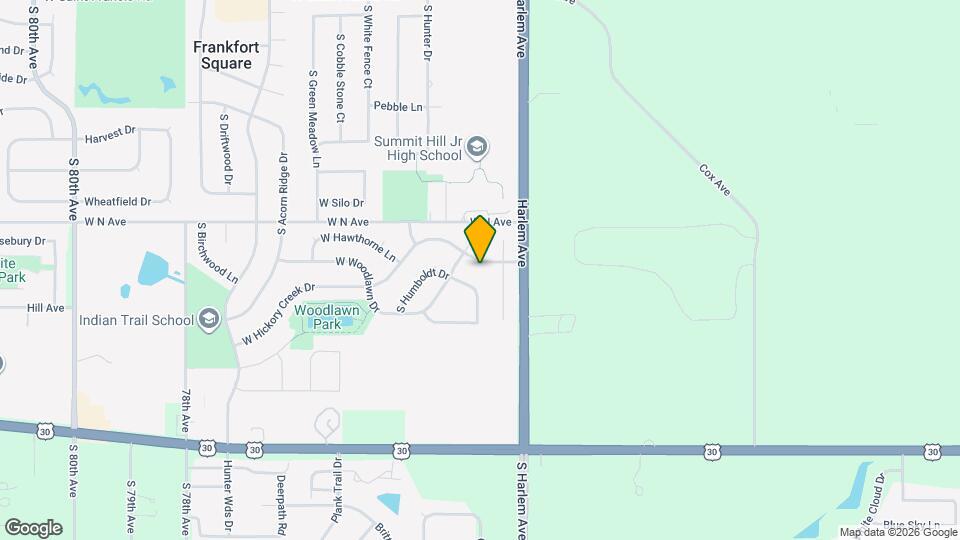 7237 W Hickory Creek Dr Mapa y Detalles de la Ubicación