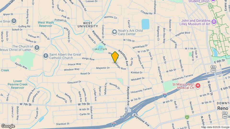 1270 Kings Row Map and Location Details