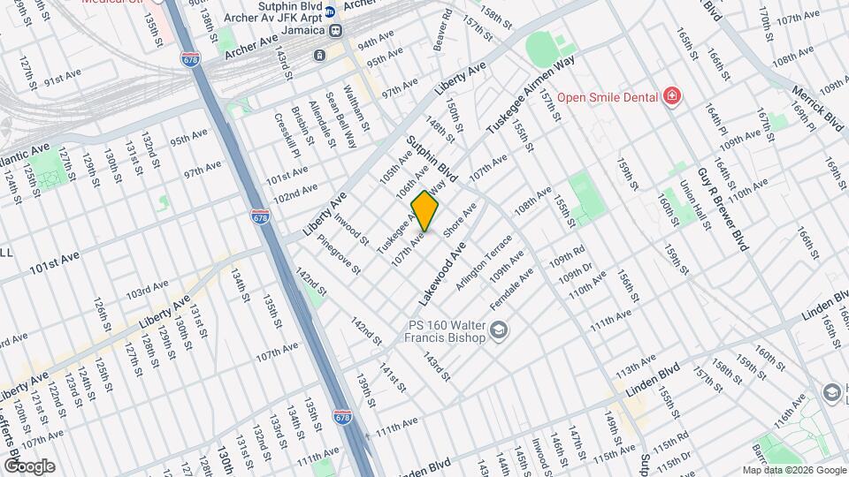 145-54 107th Ave Map and Location Details