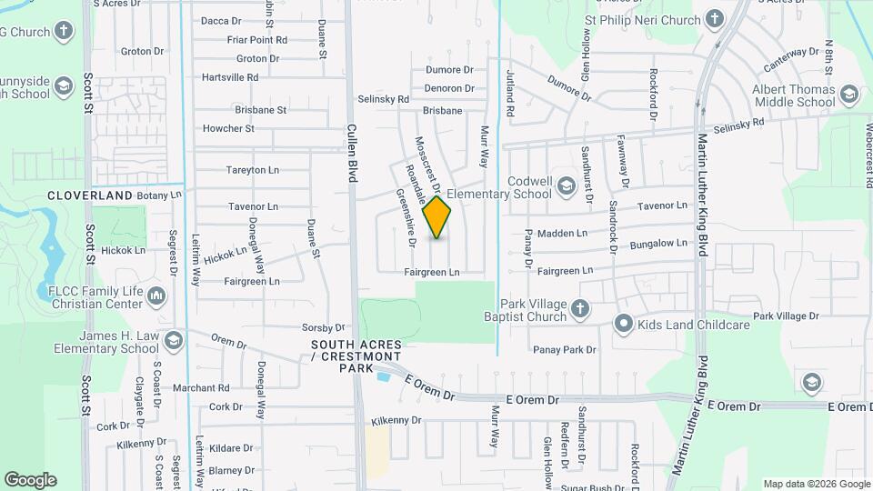 11807 Roandale Dr Map and Location Details
