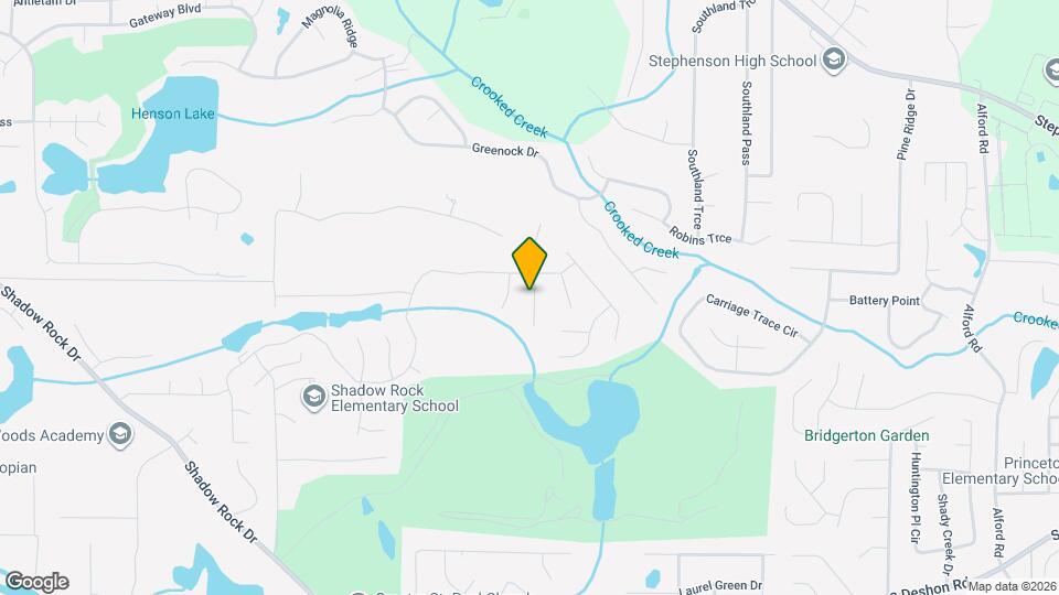 597 Shadow Valley Ct Mapa y Detalles de la Ubicación