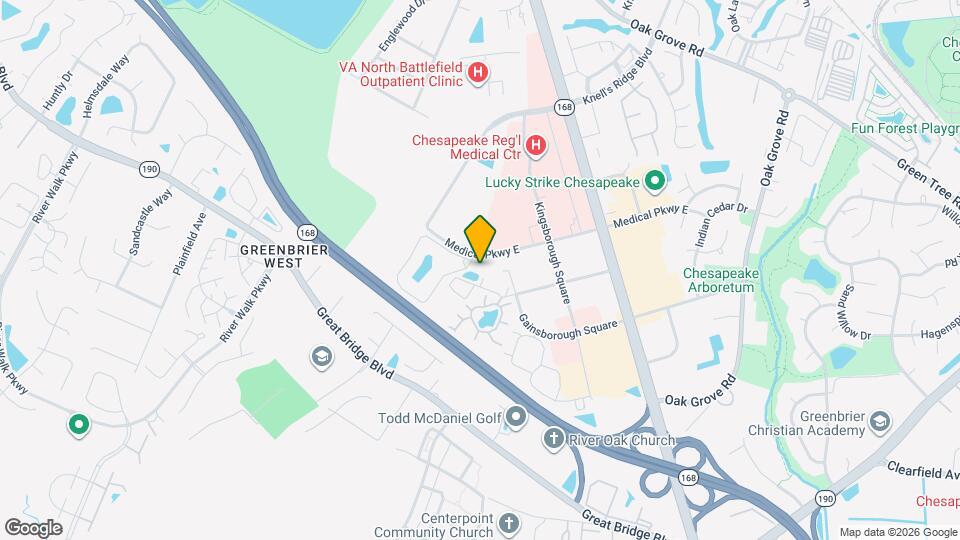 343 Gainsborough Square Map and Location Details