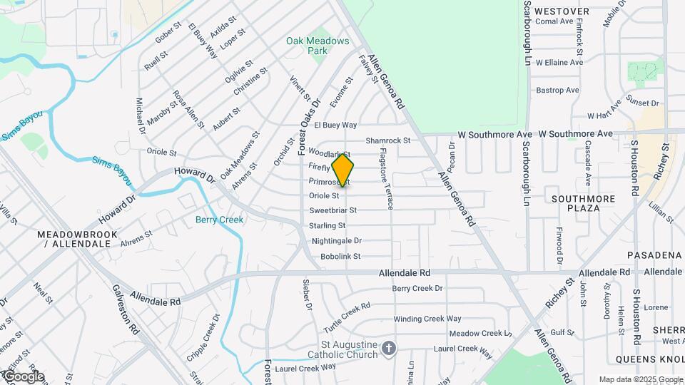 5451 Oriole St Map and Location Details