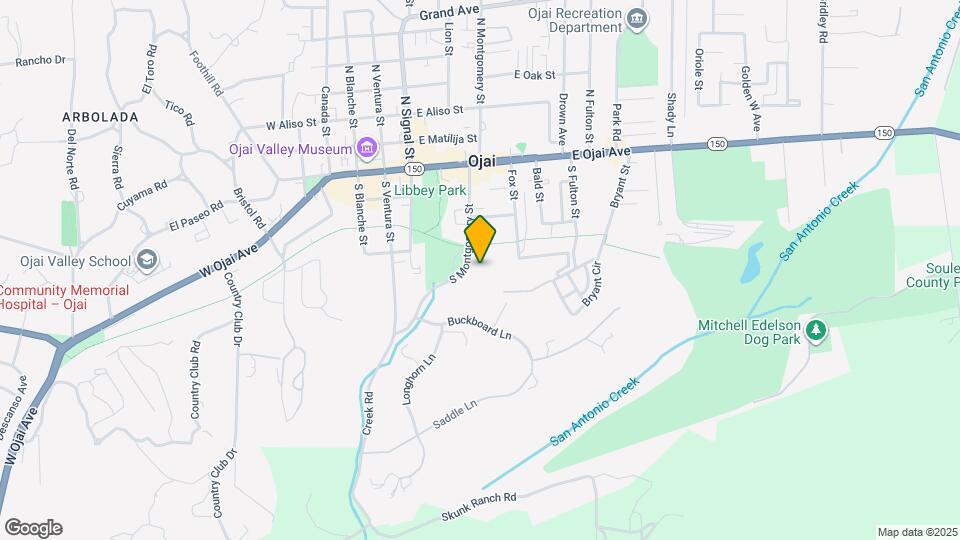 420 S Montgomery St Mapa y Detalles de la Ubicación