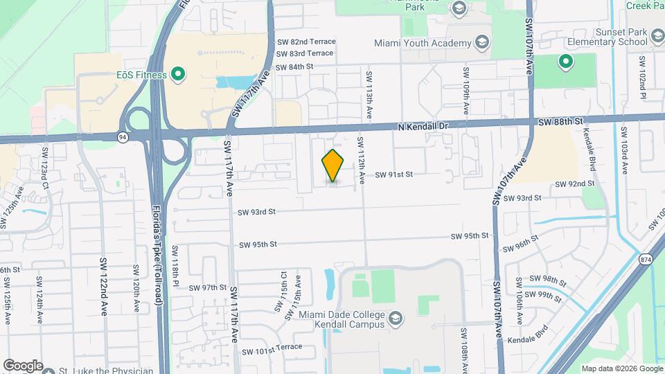 11648 SW 91st Ter Mapa y Detalles de la Ubicación