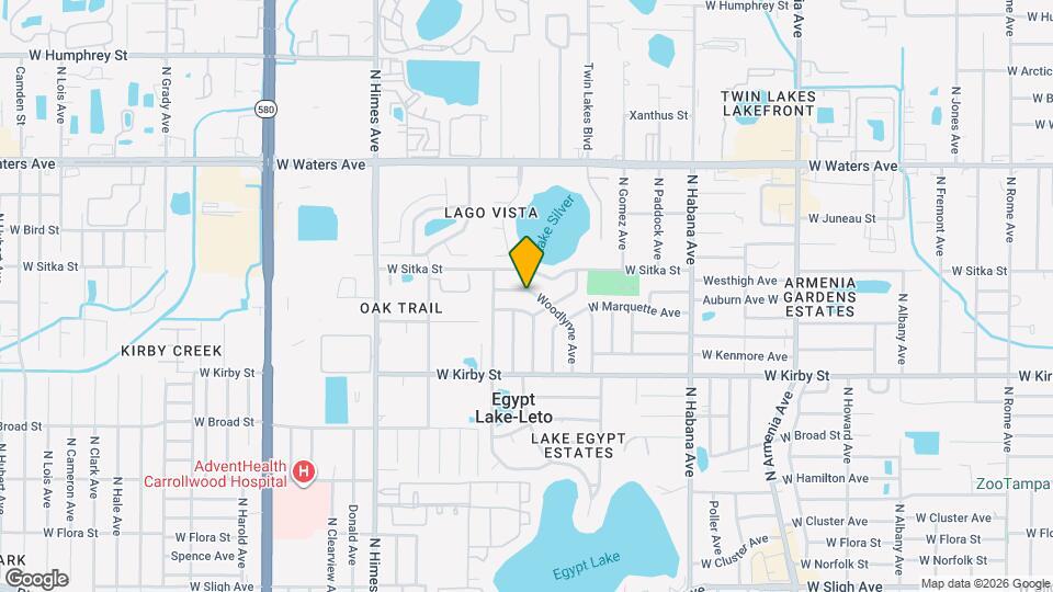 7908 Woodlynne Ave Map and Location Details