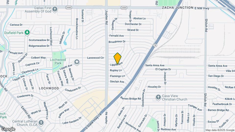 11446 Lippitt Ave Map and Location Details