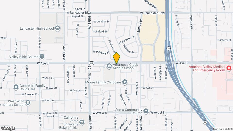 44348 27th St W Map and Location Details