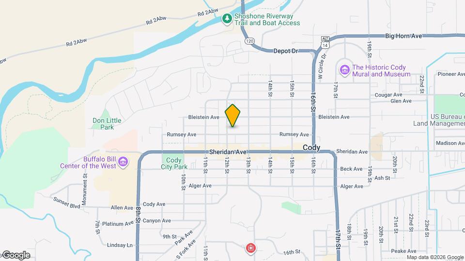 1207 Rumsey Ave-Unit -1207 Map and Location Details