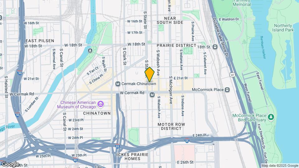 2113 S State St Map and Location Details