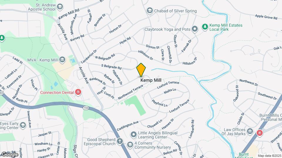 612 Kenbrook Dr Map and Location Details