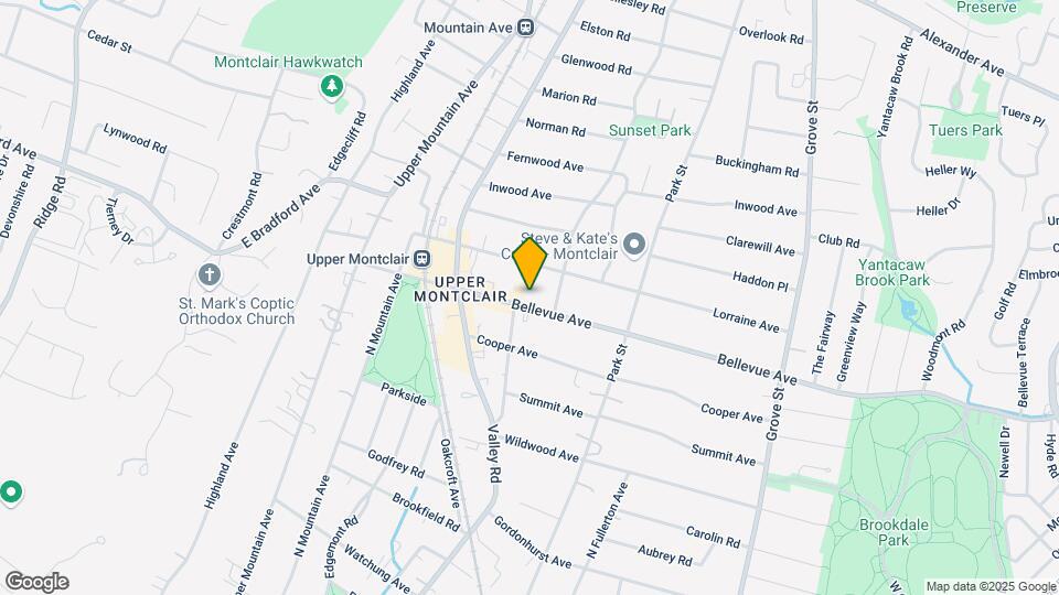 191 Bellevue Ave Map and Location Details