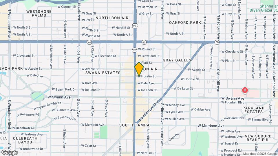 3712 W Horatio St Map and Location Details