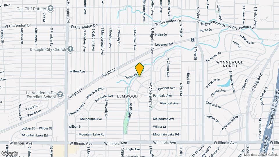 1514 Elmwood Blvd Map and Location Details