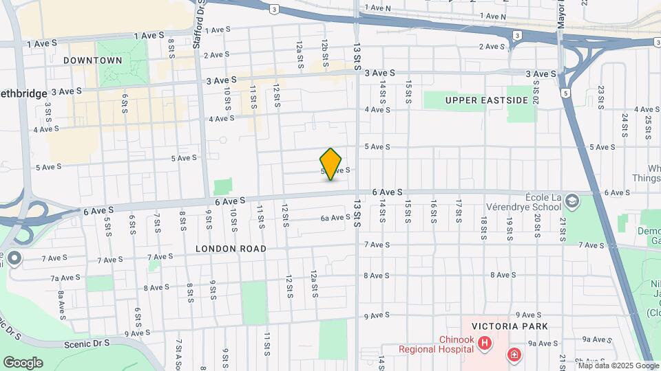 1249-1246 6 Ave S Map and Location Details