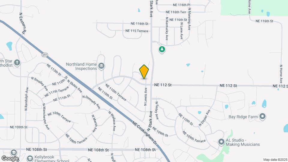 11202 N Lewis Ave Mapa y Detalles de la Ubicación