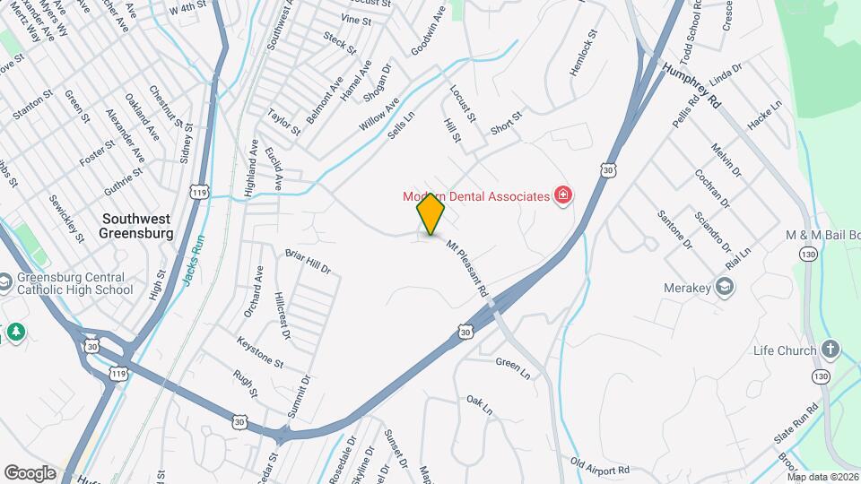 826 Mt Pleasant Rd Map and Location Details
