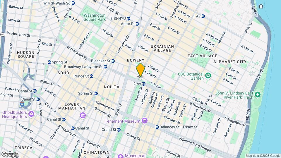 31 east 1st Mapa y Detalles de la Ubicación