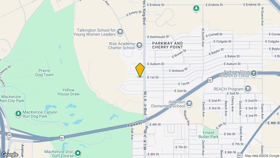 1516 E 1st St Map and Location Details