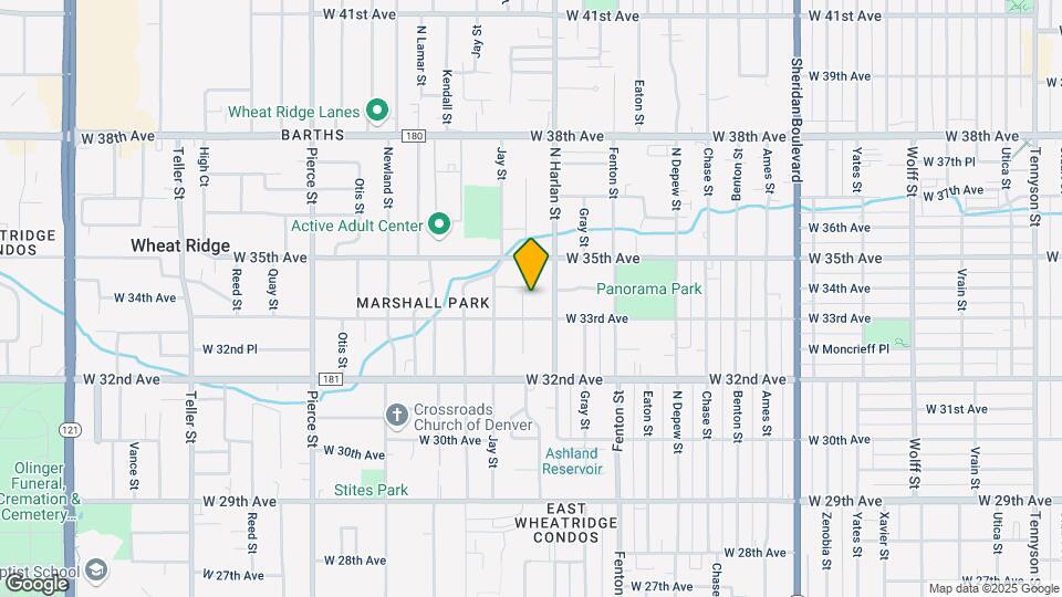 3340 Ingalls St Map and Location Details