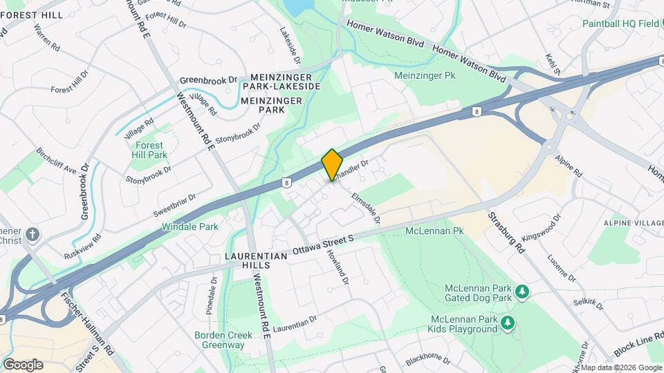 155 Chandler Dr Map and Location Details