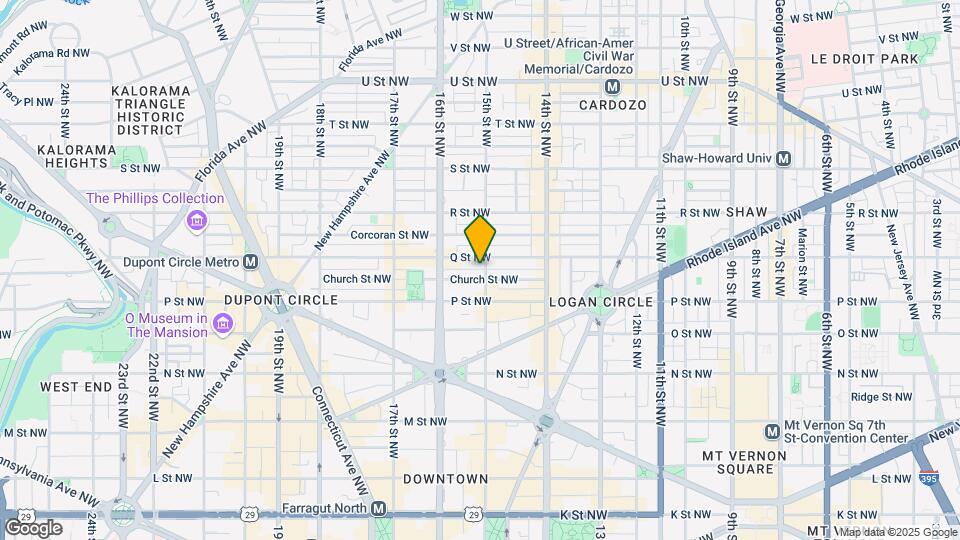 1532 15th St NW Map and Location Details