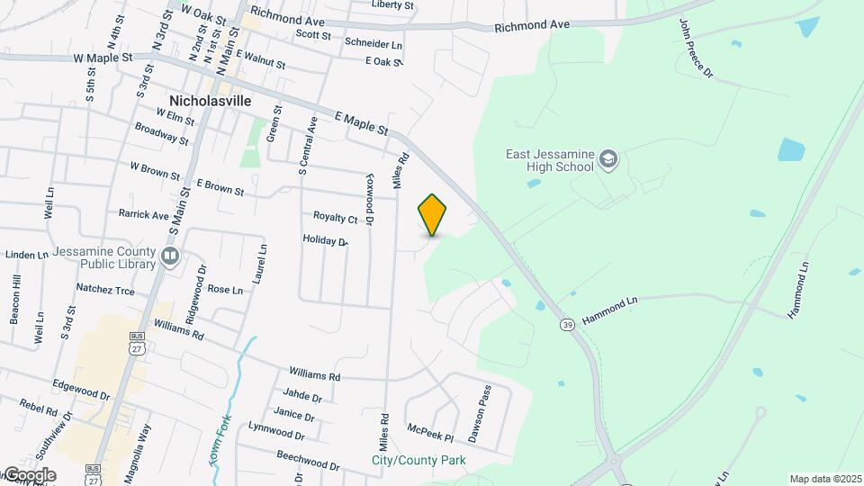 215 Elkchester Cir Map and Location Details