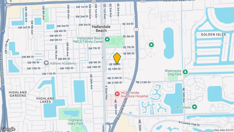 206 SE 9th Ct, Unit 4 Map and Location Details