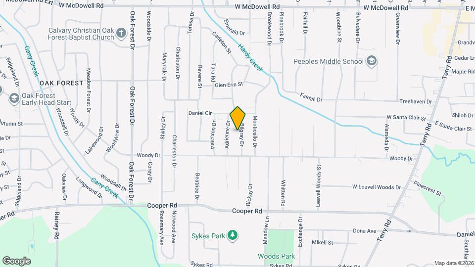 3147 Bilgray Dr Map and Location Details