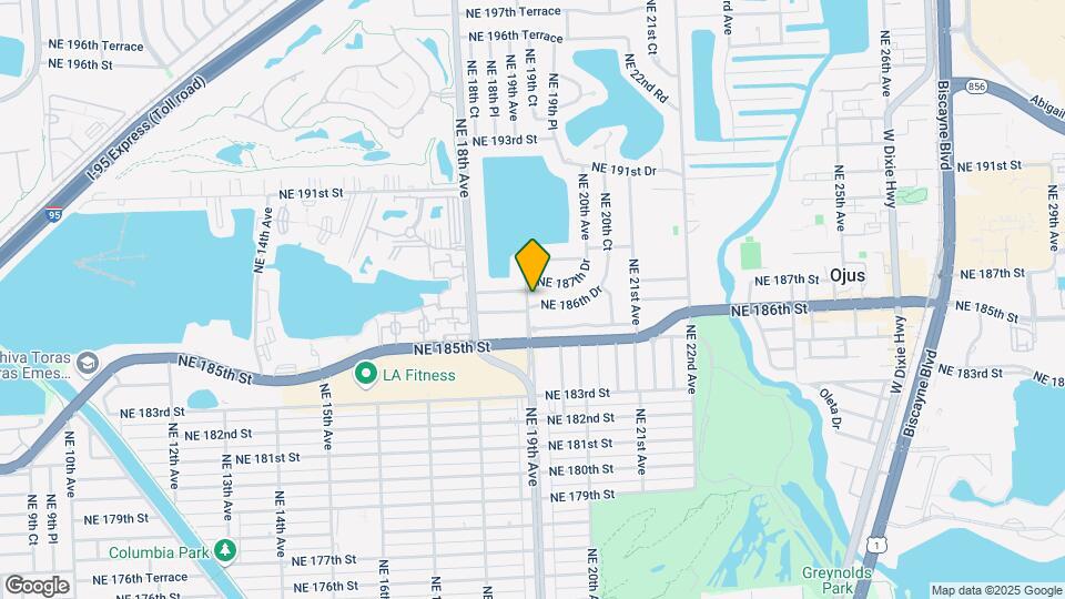 1901 NE 186th Dr Map and Location Details