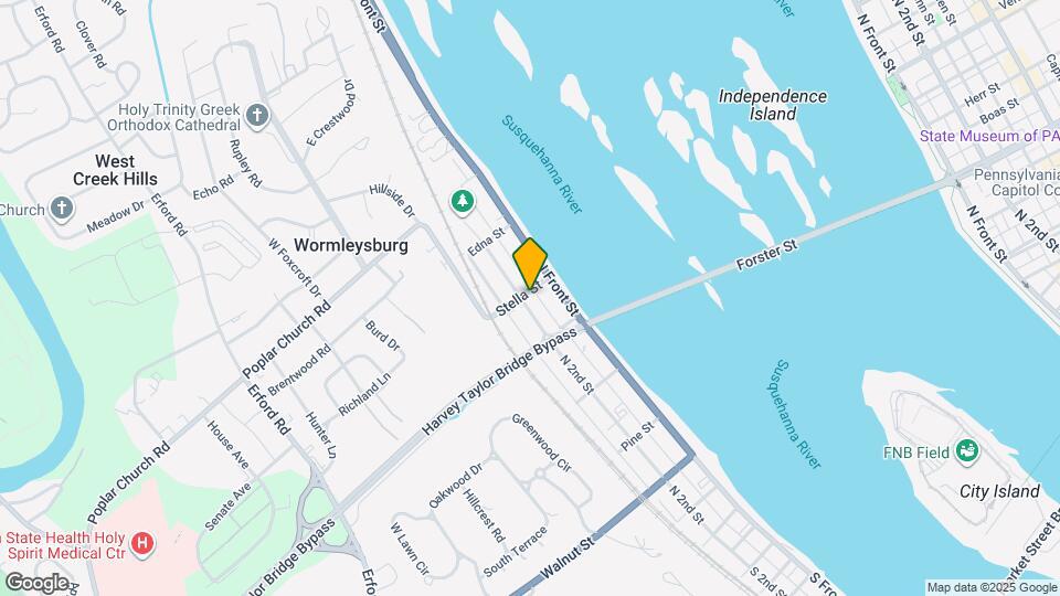 533 N 2nd St, Unit Apt 2 Map and Location Details