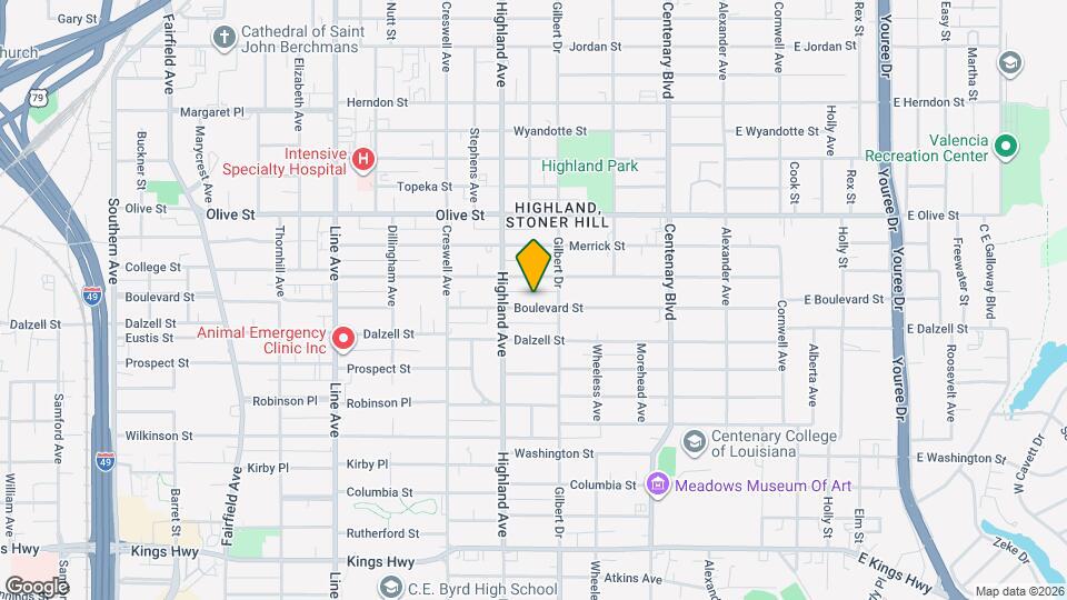 426 Boulevard St Map and Location Details