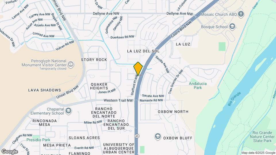 4808 Stafford Pl NW Map and Location Details