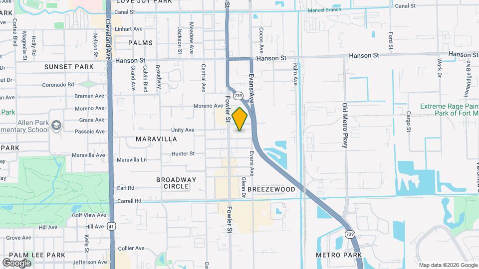 2535 Parkway St Map and Location Details