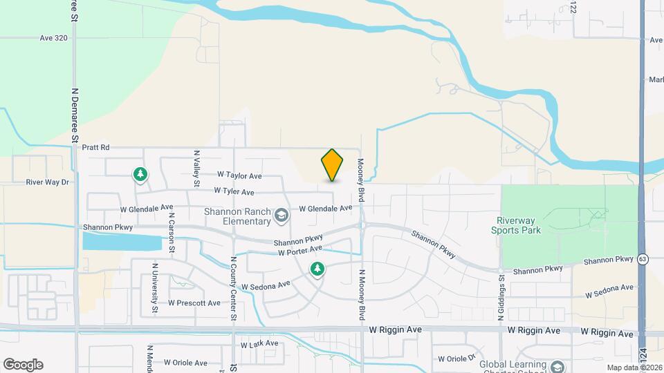 2310 W Tyler Ave Map and Location Details