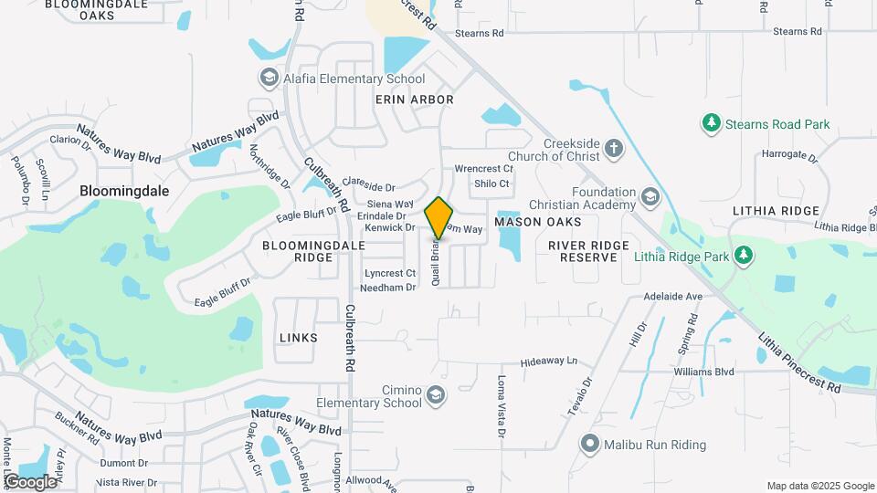 4012 Quail Briar Dr Mapa y Detalles de la Ubicación