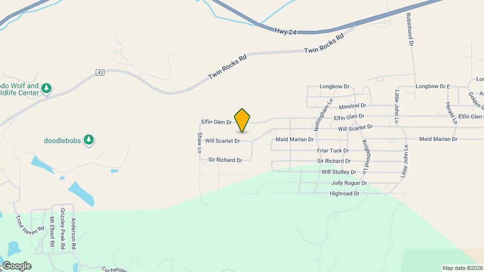 215 Will Scarlet Dr Map and Location Details