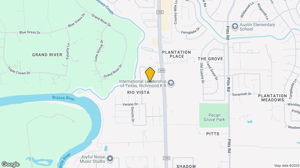 1126 Pecos Pass Dr Map and Location Details