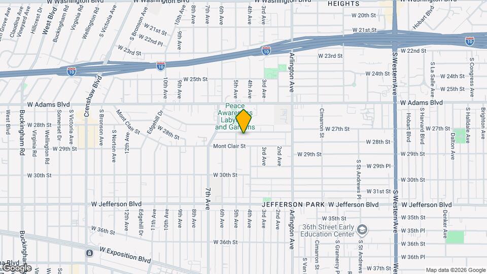 3410 W 27th St, Unit 3410 Map and Location Details