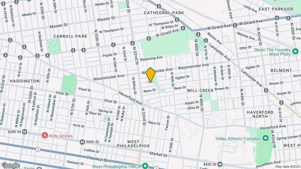 5133 Parrish St, Unit 2nd floor Map and Location Details