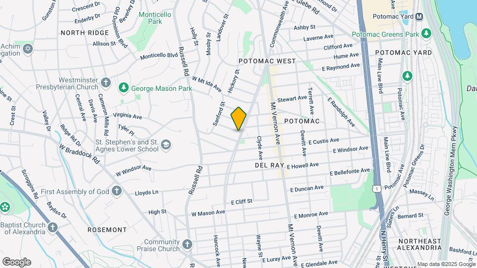2306 Commonwealth Ave Map and Location Details