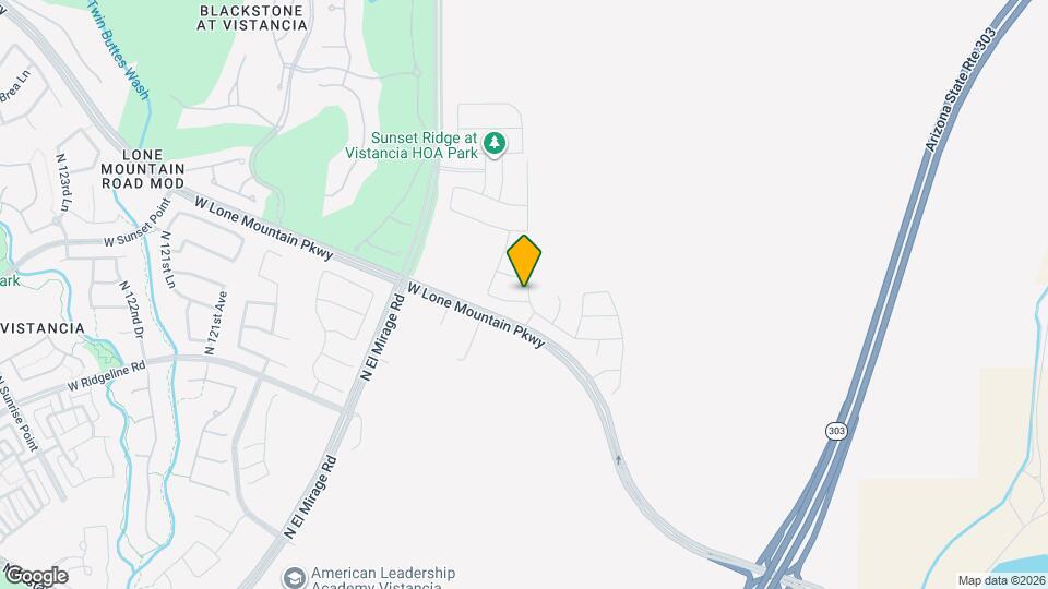 11536 W Ashby Dr Map and Location Details