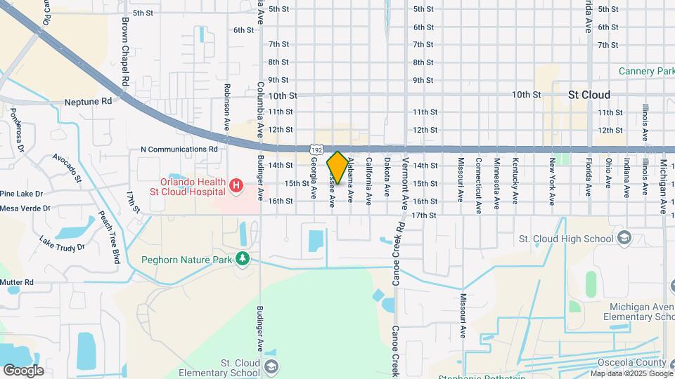 1509 Tennessee Ave Mapa y Detalles de la Ubicación