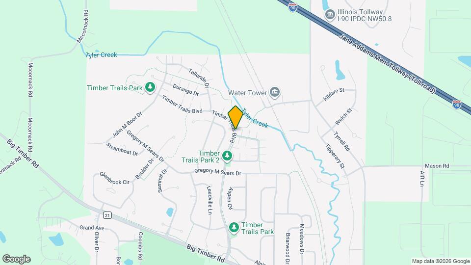 294 Timber Trails Blvd Map and Location Details