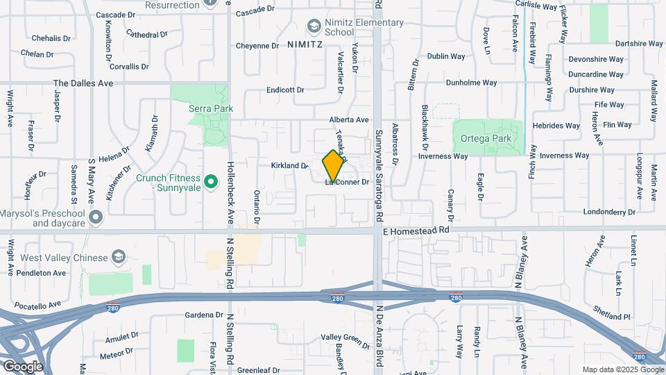 564 La Conner Dr Map and Location Details