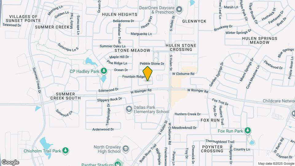 4500 Shady Hollow Dr Map and Location Details