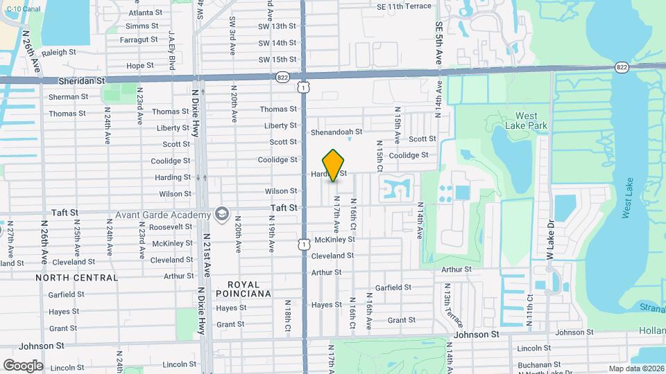 1804 N 17th Ave, Unit 206 Mapa y Detalles de la Ubicación